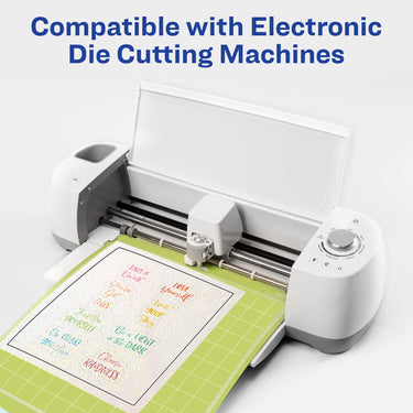 Avery Luxe Collection Holographic Laminating Sheets, Speckled Dots, 9